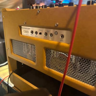 Magnatone Super Fifty-Nine M80 45-Watt 1x12" Guitar Combo 2024 - Gold image 4