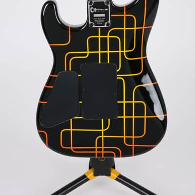Charvel USA Custom San Dimas Schematic Graphic Unique Design Electric Guitar image 5