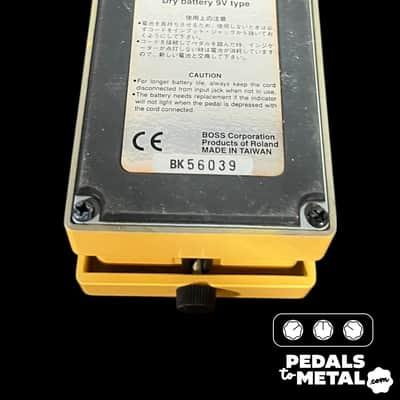Boss AC-2 Acoustic Simulator (Silver Label) 1997 - 2006 - Yellow X14978 image 6