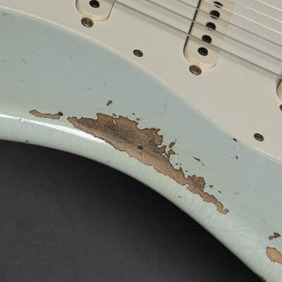 Fender Custom Shop Stratocaster 1957 Hardtail REL Faded Aged Sonic Blue 2022 image 5