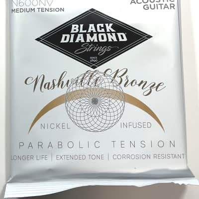 Black Diamond Guitar Strings Acoustic Nashville Bronze Medium