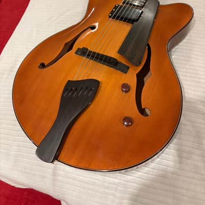 GORGEOUS MINTY Buscarino Corey Christiansen archtop jazz guitar 16" image 4