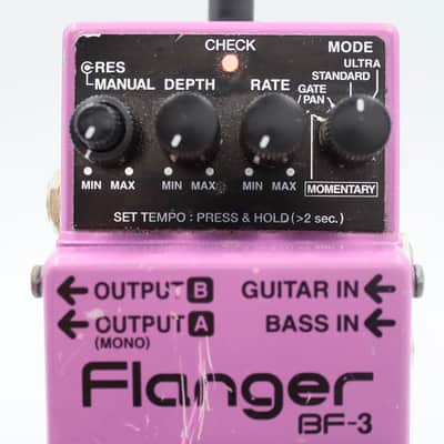 Boss BF-3 Flanger With Original Box Guitar Effect Pedal H4A6848 image 3