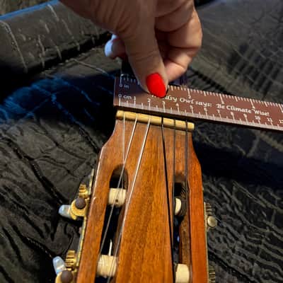 c. 1960 Fernando Esteve Calatayud Classical Guitar made in Spain image 12