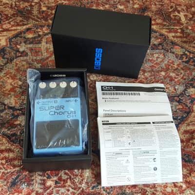 Boss CH-1 Super Chorus Boxed 2001 - Present - Blue image 1