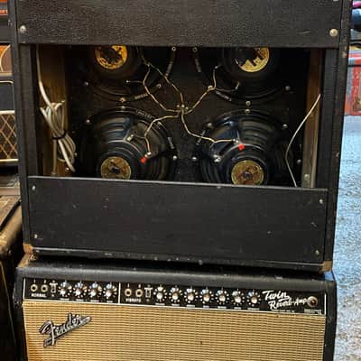 Immagine Fender Super Reverb 1965 - Black Face Mod. Europe (Export) with all Voltage 117-220 volts RARE - 6
