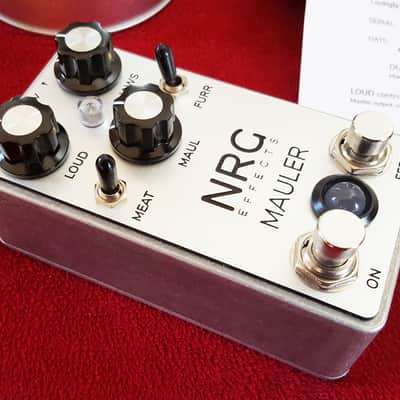 NRG Effects Mauler Vintage/Modern Fuzz - Silver image 3