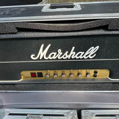 Marshall JMP 2204 Master Model Mk2 Lead 50-Watt Guitar Amp Head 1975 - 1981 - Black image 1
