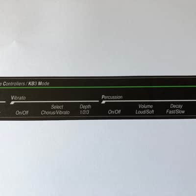 KB3 Mode sticker for Kurzweil K2500 Series