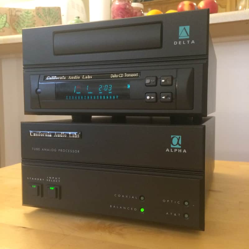 California Audio Labs CAL Delta CD Transport & Alpha Tube D to A