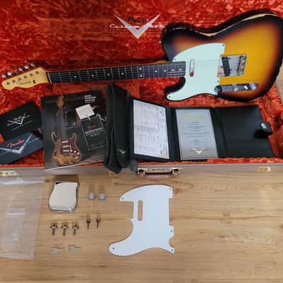 Fender Custom Shop ’59 Telecaster Relic Lefthand Lefty Left-Handed image 2