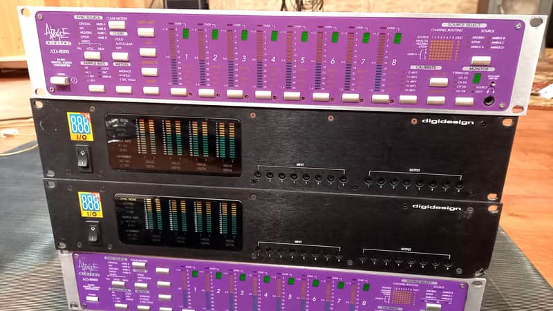 Protools tdm system,apogee interfaces, cards and cables image 1