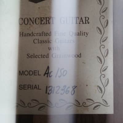 2013 Aria AC-150 Concert Classical Guitar - Made in Spain image 6