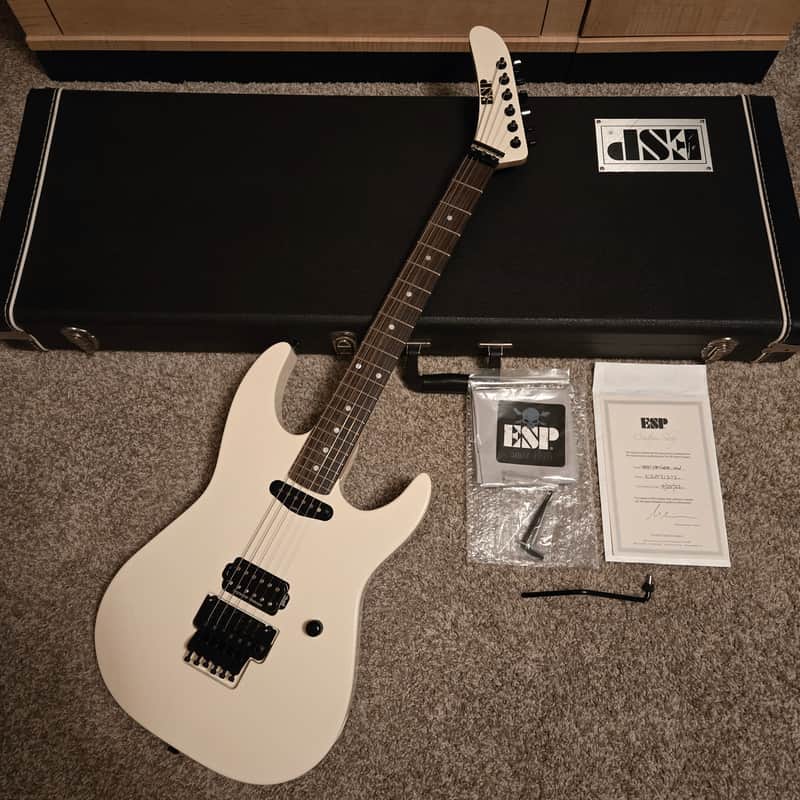 ESP Custom Shop George Lynch Signature Vintage White Japan | Reverb
