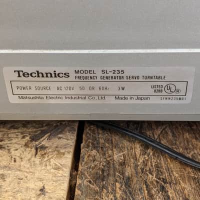 Technics SL 235 Changer / stacker Turntable For Local Pick Up in Milwaukee, WI image 7