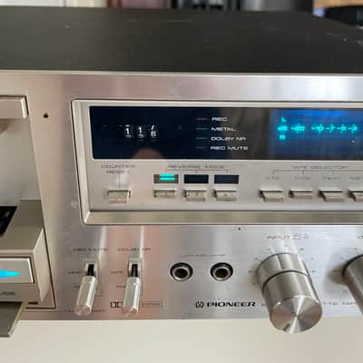 Pioneer Ct-f750 cassette deck 1970’s image 4