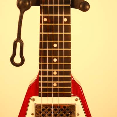 Discontinued Rare GrassRoots mini flying V - See-through red image 5