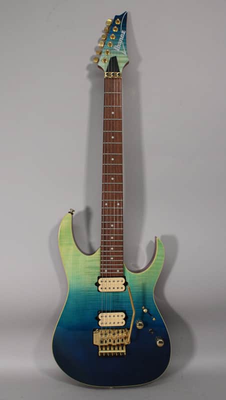 Ibanez RG421HPFM-BRG Blue Reef Gradation image 1