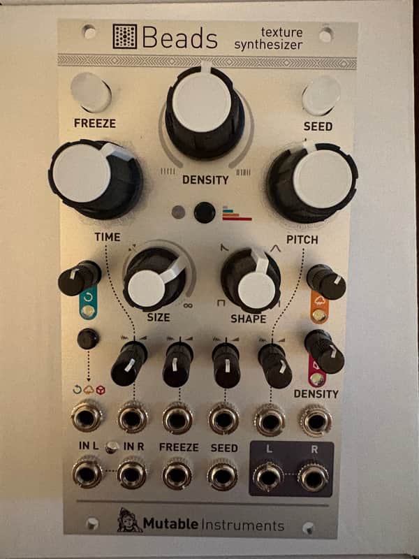 *Original* Mutable Instruments Beads 2021 - Silver - DISCONTINUED image 1