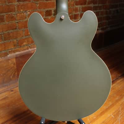 Epiphone Casino Worn 2022 - Worn Olive Drab image 2