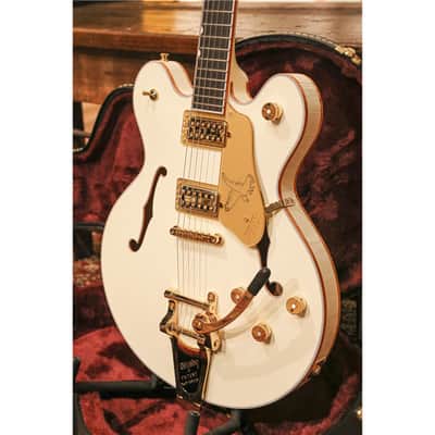 GRETSCH Falcon Center Block LTD Double-Cut Vintage White image 8