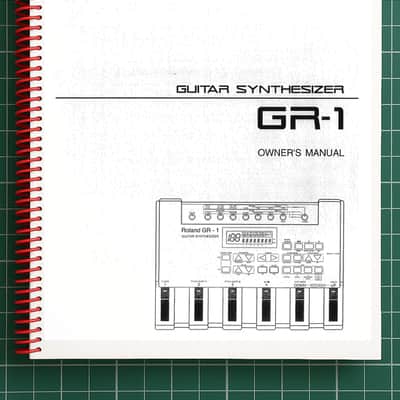 Roland GR-1 — Owners Manual User Guide Instructions — 220 Pages — USA Made