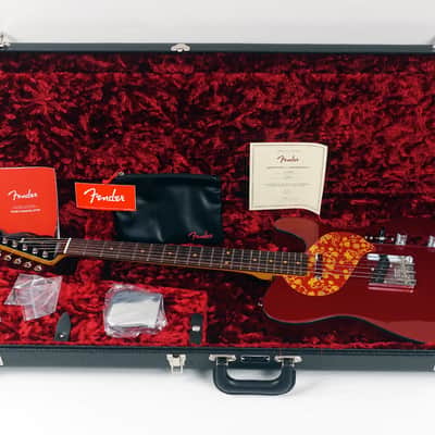 2023 Fender Raphael Saadiq Signature Telecaster Candy Apple Red with Hard Case image 10
