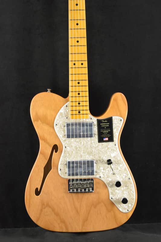 Fender American Vintage II 1972 Telecaster Thinline Aged Natural Maple Fingerboard image 1