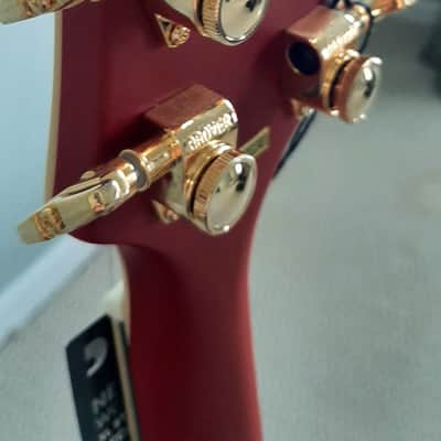 D'Angelico Deluxe EXL-1 Hollow Body Archtop 2010s - Matte Cherry image 14