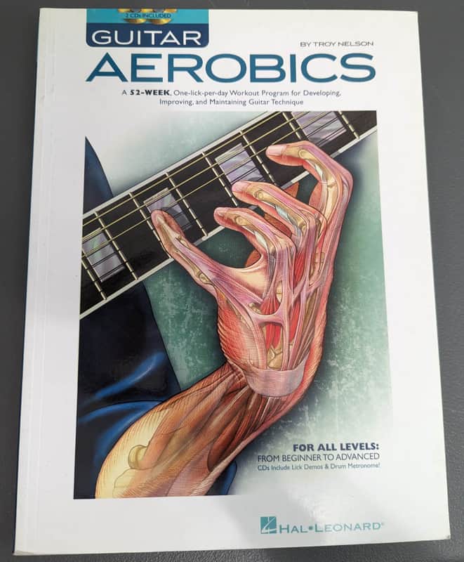 Guitar Aerobics 52-Week Workout by Troy Nelson with CDs Sheet Music Lesson Book image 1