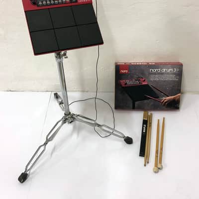 Nord Drum 3P 6-Channel Modeling Percussion Synthesizer 2016 - Present - Red image 1