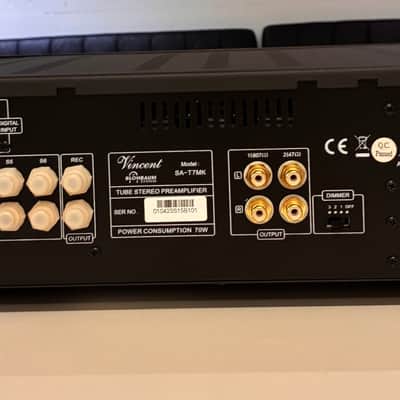 Vincent SA-T7MK tubeLine Stereo Tube Preamplifier 2024 image 3