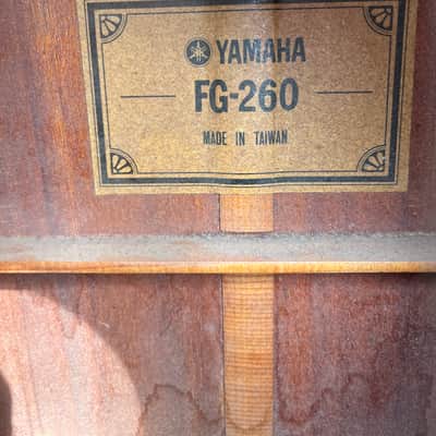 Yamaha FG-260 image 7