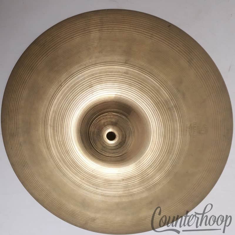 *Zildjian 13"Hi-Hat Cymbal 1107g Bottom Turkish USA B20 Vintage 50s Avedis A* image 1