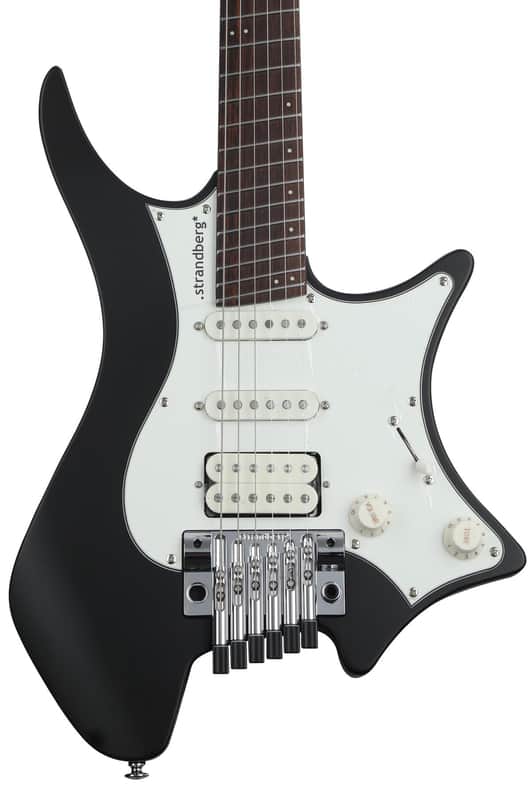 Strandberg Boden Classic NX 6 Tremolo Electric Guitar - Black image 1