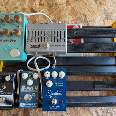 NuX NPB-L Bumblebee Large Pedal Board with Soft Case 2010s - Black / Yellow image 3
