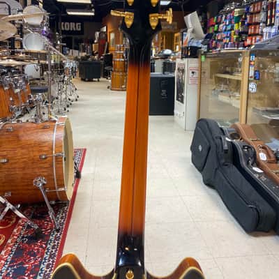 D'Angelico Excel EX-DC Semi-Hollow with Stop-Bar Tailpiece Vintage Sunburst image 8