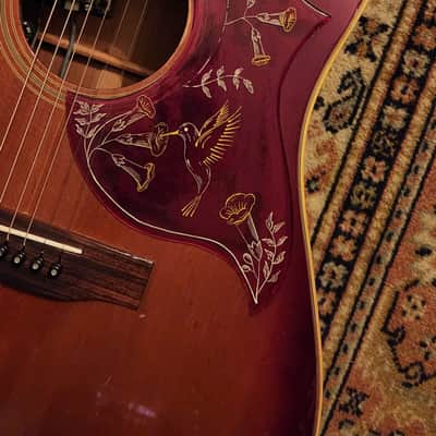 1976 Gibson Hummingbird Cherry Sunburst w/ OHSC | LR Baggs Dual Source, Medium Aged Naturally image 23
