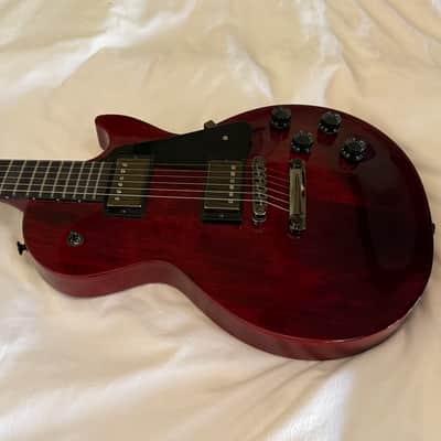 2025 Gibson Les Paul Studio Dark - Wine Red - Free Pro Setup image 5