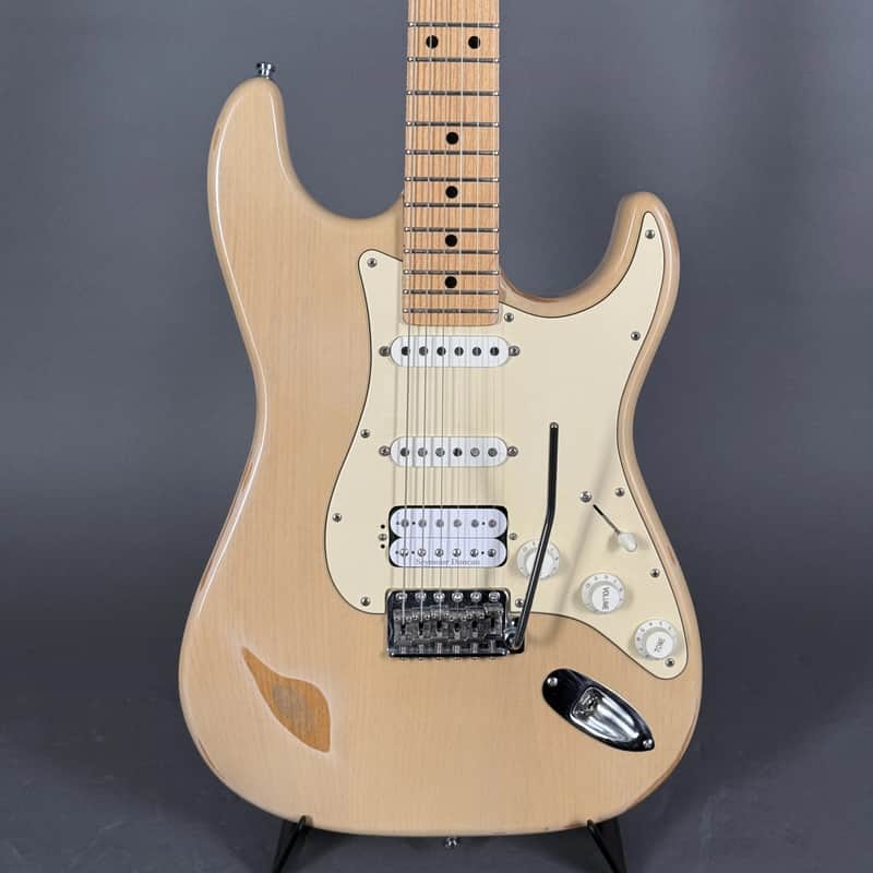 HAMER Daytona Strat AT-100 blonde mapleneck USA inkl. Case Koffer image 1