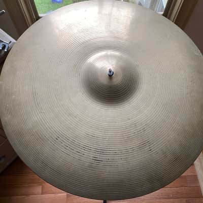 Unstamped Vintage 20" Zildjian ride (Assumed to be vintage Avedis) image 1