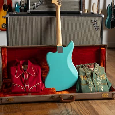 1962 Fender Jaguar Foam Green image 9