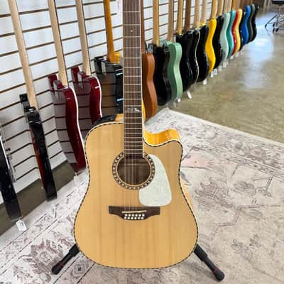 Takamine GD74CE Unison 12-String Acoustic-Electric Guitar - Natural image 1