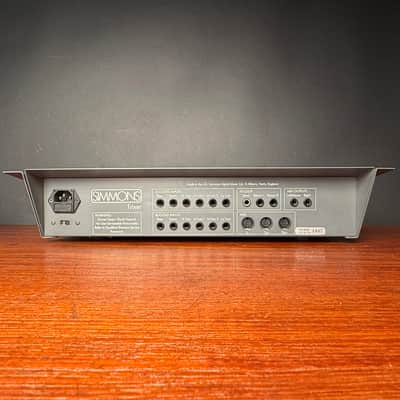 Simmons Trixer Drum Sound Module 1989 - Black image 6