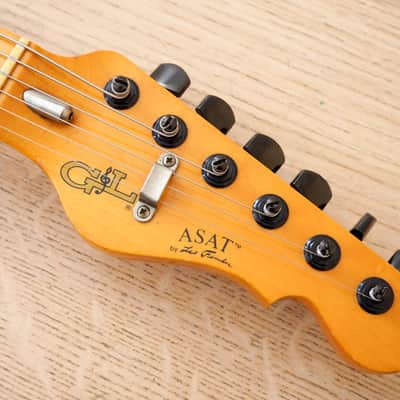 1986 G&L ASAT Vintage Electric Guitar 100% Original Sunburst Maple Body, Leo Fender w/ ohc image 4
