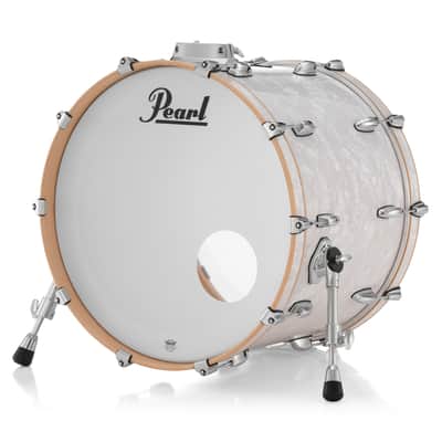 Pearl PMX Professional Maple Series 22x18" White Marine Pearl Wrap #448 Bass Kick Drum w/ BB3 Mount | NEW | Authorized Dealer image 4