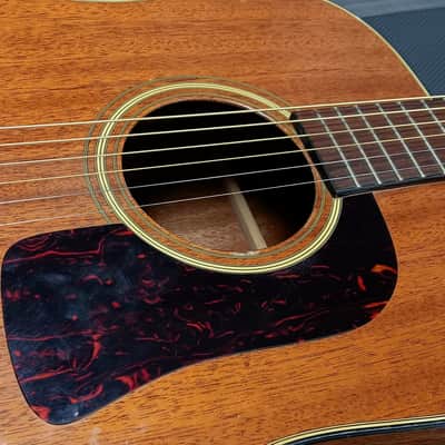 Washburn D15-M 'Lawsuit Era' Acoustic Dreadnought Guitar - Made in Japan with Original Hardshell Case (Martin D-15 Copy) image 5