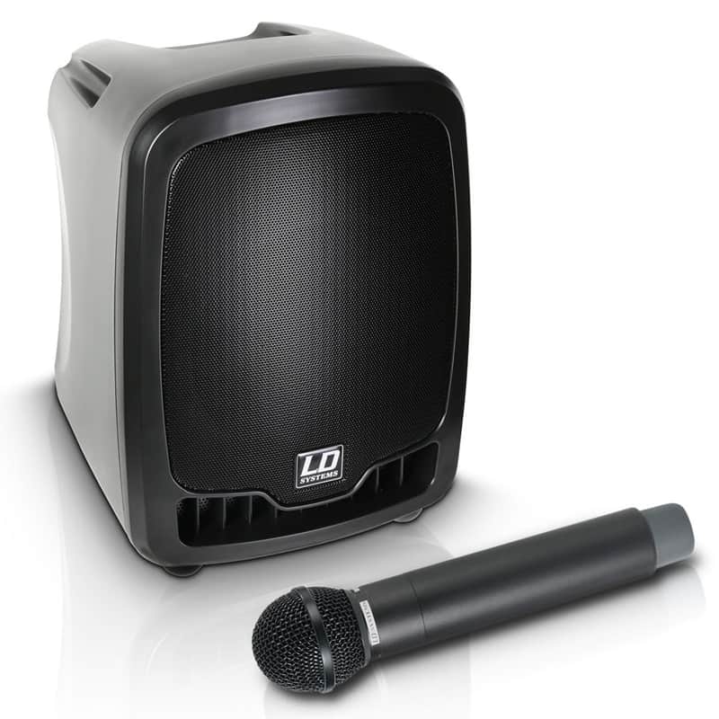 LD Systems Roadboy 65 Portable PA Speaker with Handheld Microphone image 1