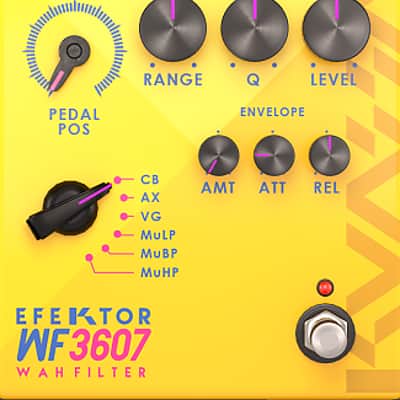 Kuassa Efektor WF3607 Wah Filter image 1