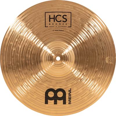 MEINL HCSB15H Bronze Hihat Cymbal 15Zoll Traditional B8 Bronze HiHat Becken image 6